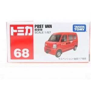 1:57 Scale Takara Tomy #68 Diecast Tomica Post Van Japanese Model New Sealed